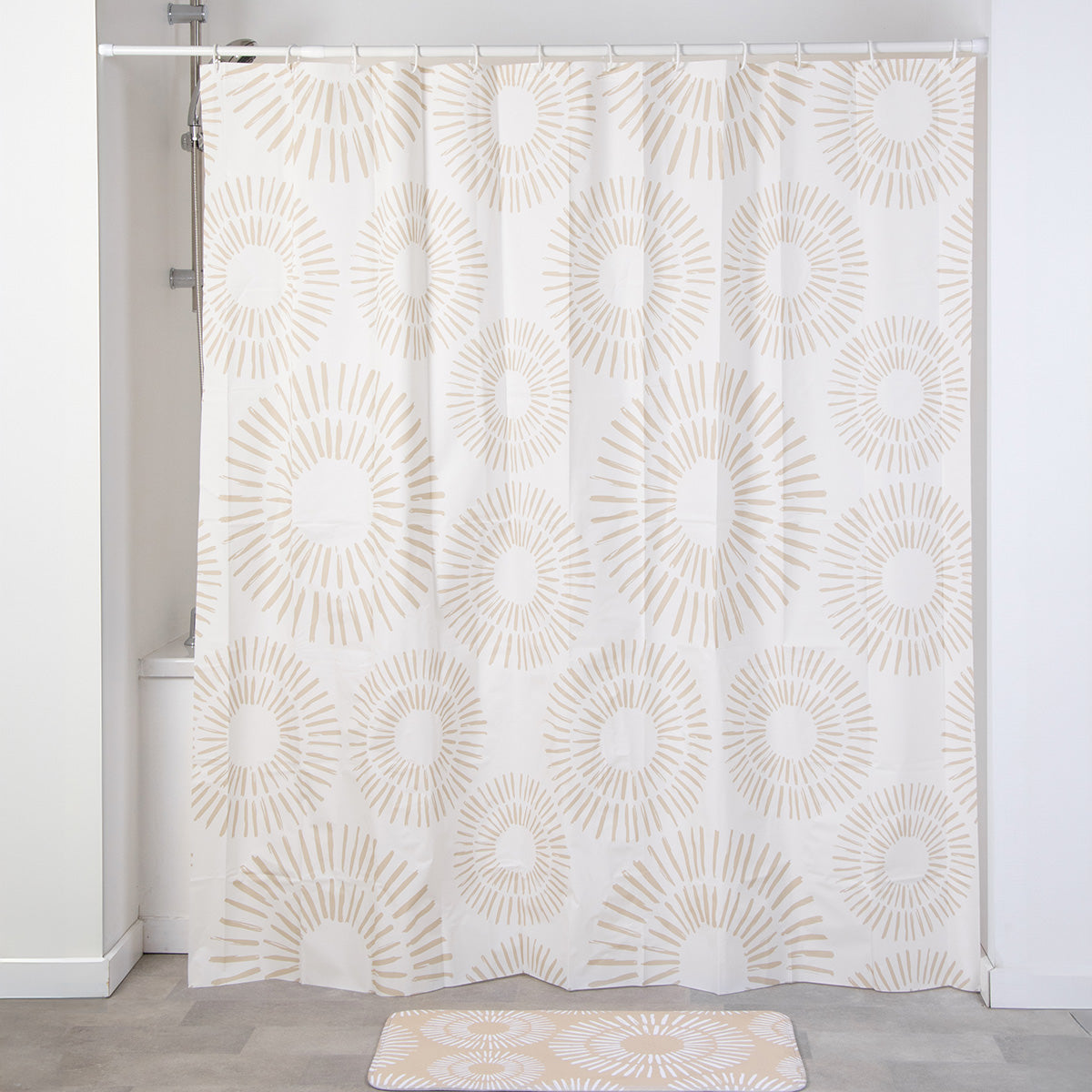 Perdea Duș EVA PE 180X200 CM - Ethnic Spirals