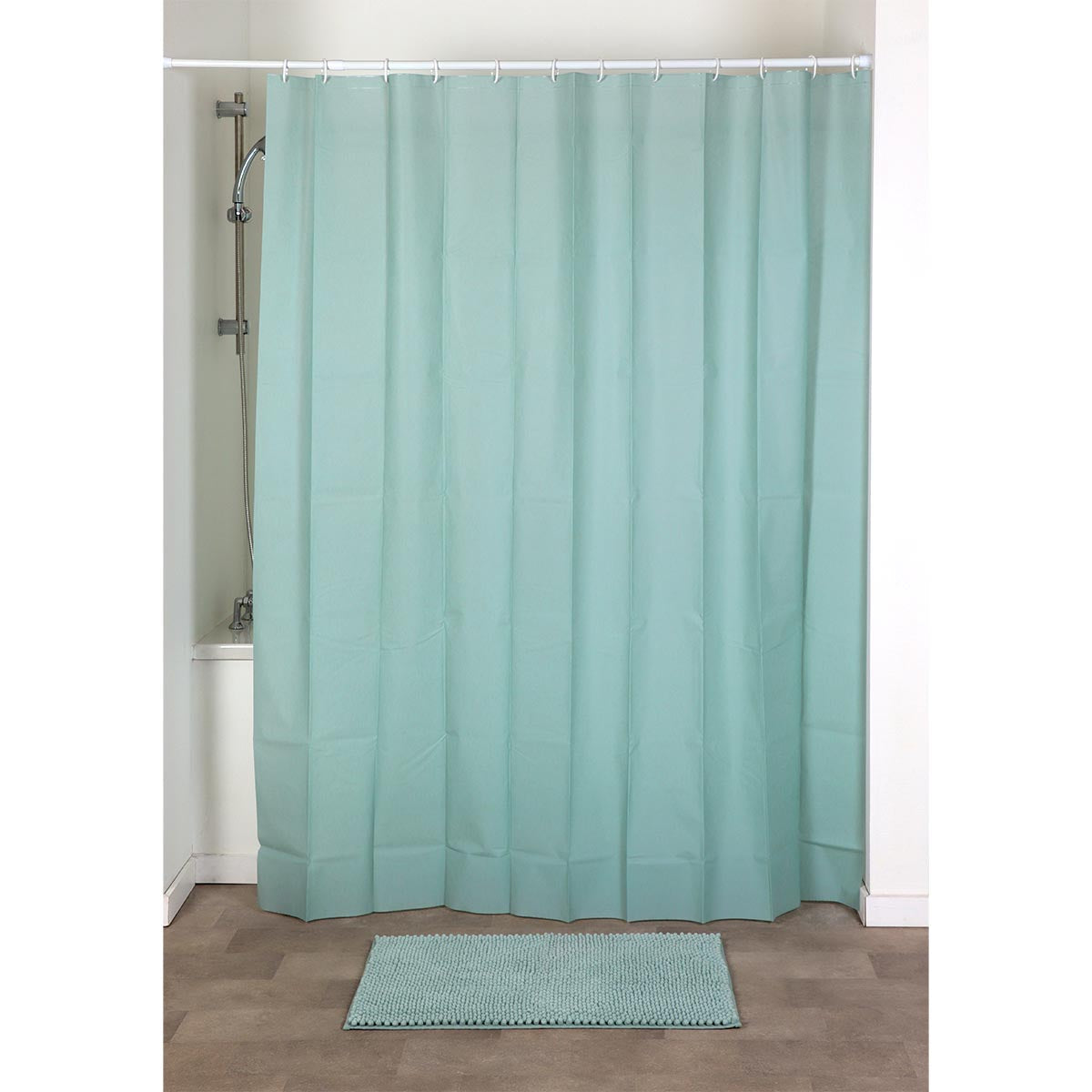 Perdea Duș PEVA 180x200 Cm - Verde Migdala