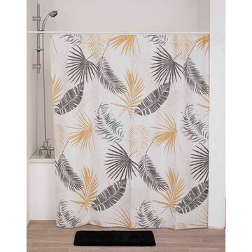 Perdea Duș PEVA 180x180 Cm + 12 Inele Albe Perdea - Exochic