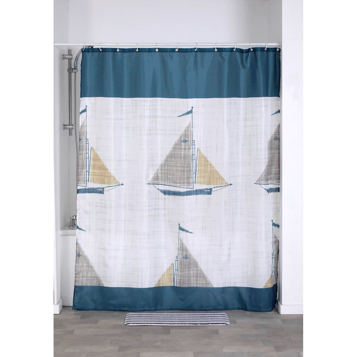 Perdea Duș Poliester 180X200 Cm Boat - Manureva