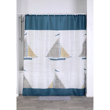 Perdea Duș Poliester 180X200 Cm Boat - Manureva