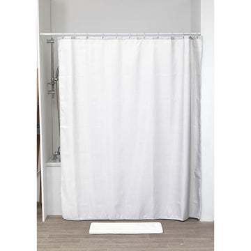 Perdea Duș Poliester Design Diamant 180x200 Cm - Albă