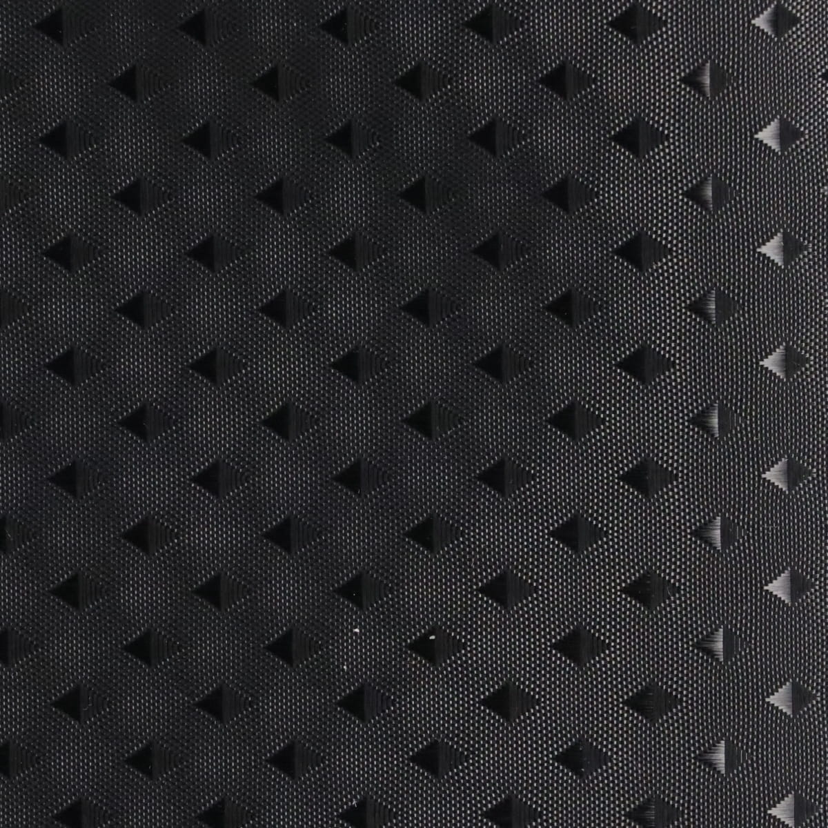 Perdea Duș Poliester Design Diamant 180x200 Cm - Neagră