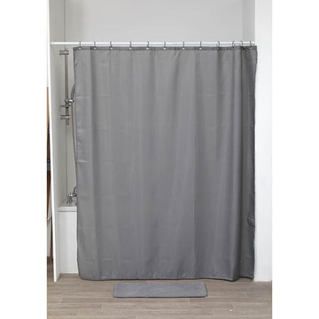 Perdea Duș Poliester Design Diamant 180x200 Cm - Gri