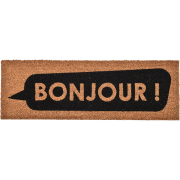 Preș Intrare Bonjour 25X75CM Coco - Negru