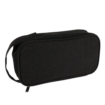 Organizator de Cabluri Iimprimat cu Închidere cu Fermoar - Heather Black