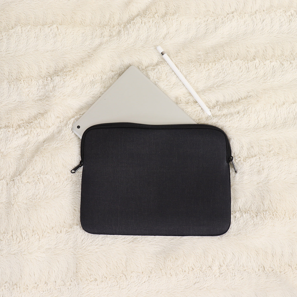 Geantă pentru Tabletă din Neopren Imprimat - Heathered Black