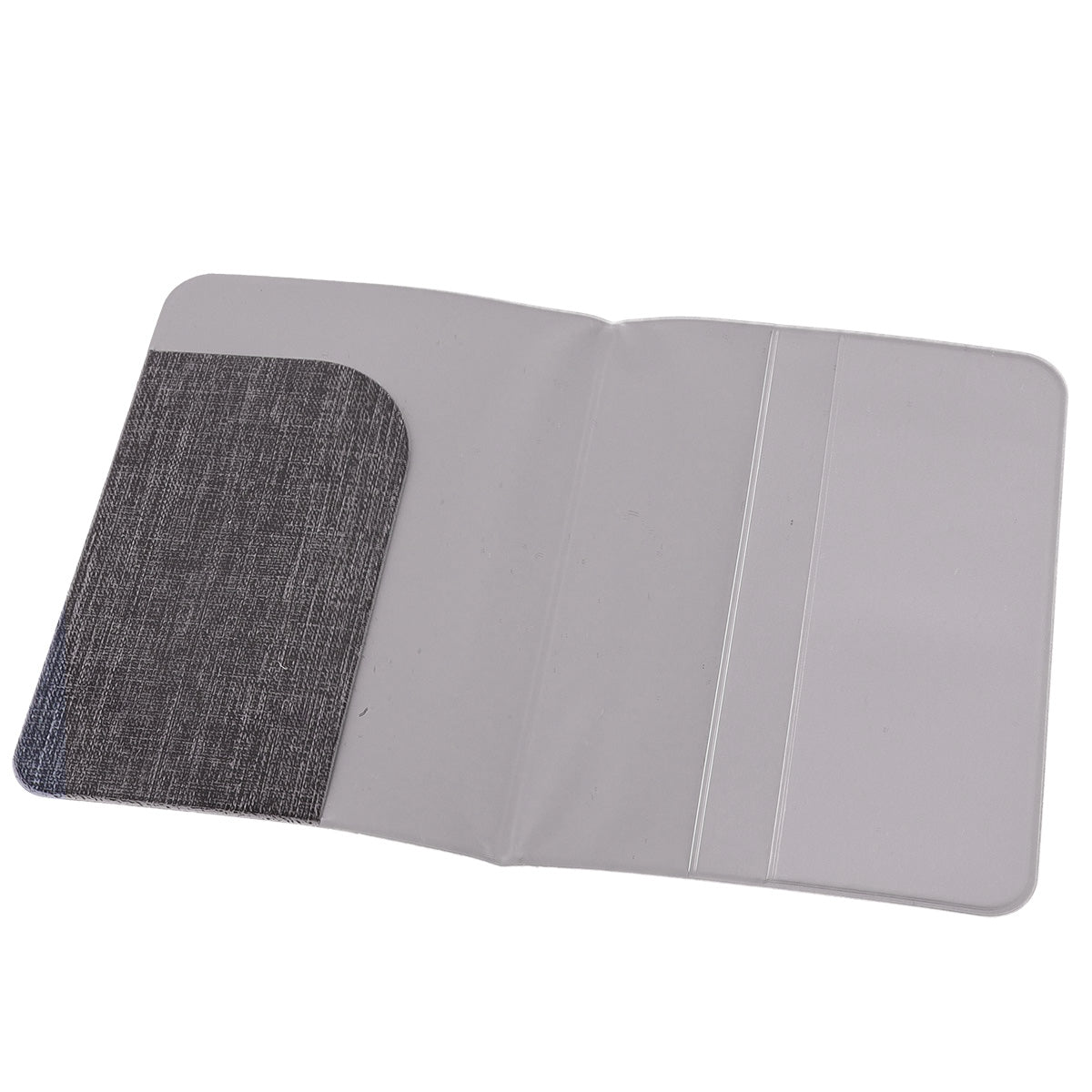 Husă de Pașaport Imprimată din PVC - Heather Grey
