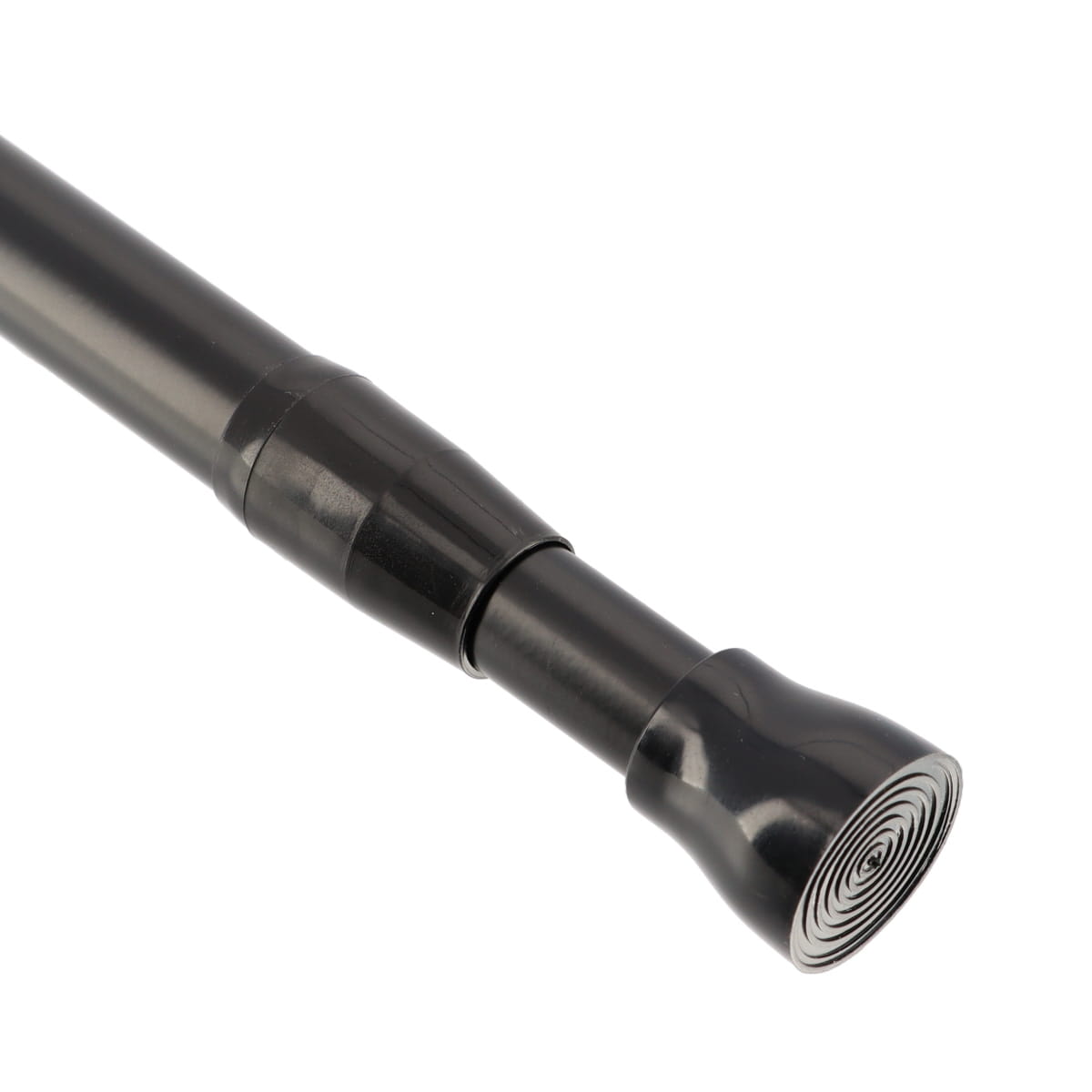 Bară De Perdea De Duș Din Aluminiu 135-250 Cm - Negru