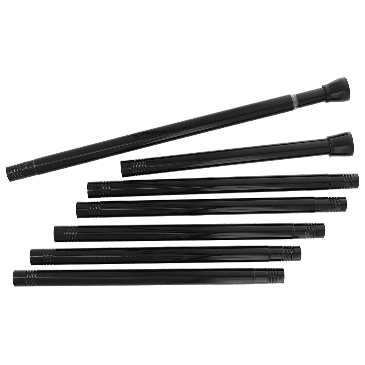 Bară De Perdea De Duș Din Oțel Inoxidabil KD 105-250 Cm - Negru