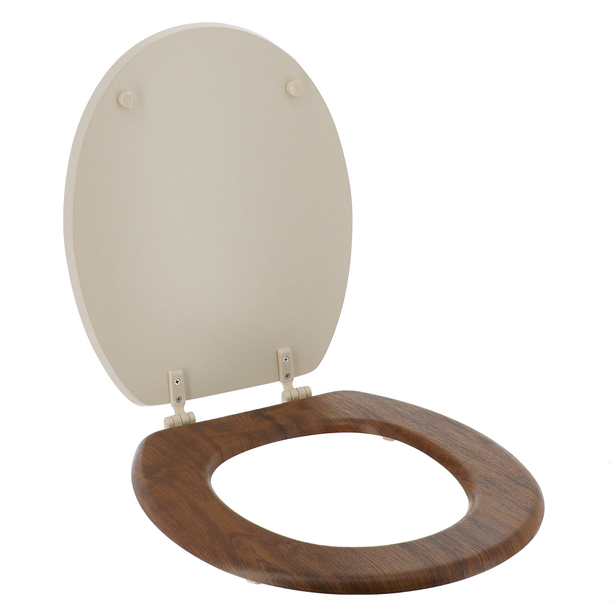 Capac toaletă MDF 18'' cu balamale plastic - Bej