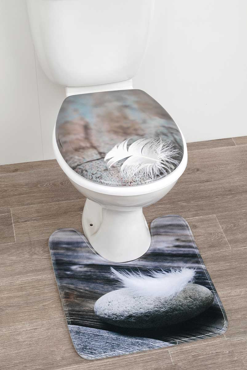 Capac De Toaletă Duroplast 18 Inch Cu Balamale Din Plastic - Divine