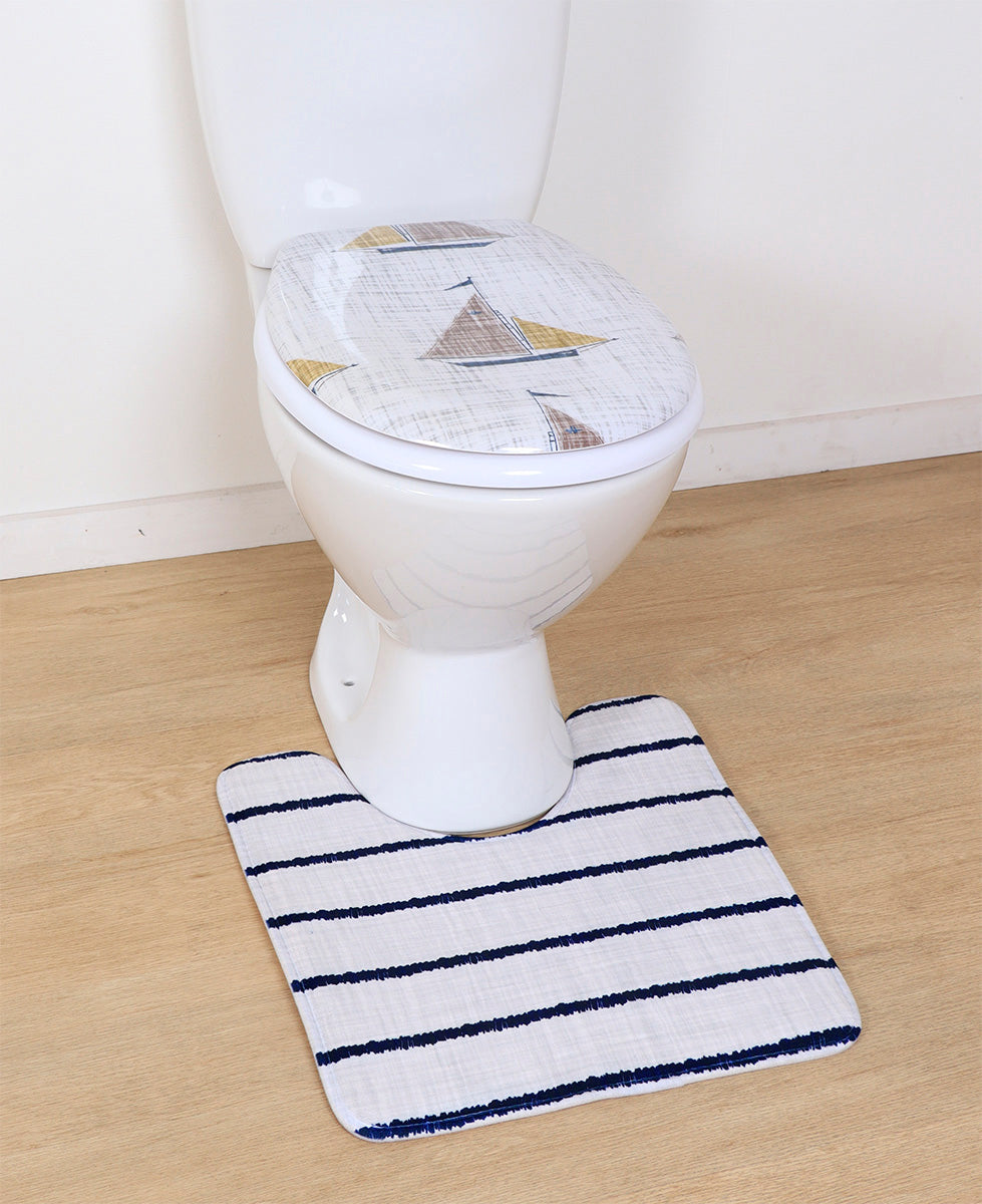 Capac De Toaletă Duroplast 18 Inch Cu Balamale Din Plastic - Manureva