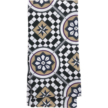 Prosop bucătărie chef Mosaique 50x70cm bumbac - Negru