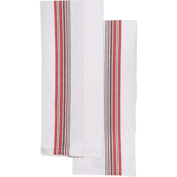 Set 2 prosoape bucătărie Gaston 50x70cm bumbac - Roșu