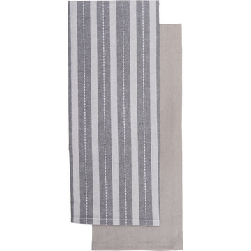Set 2 prosoape bucătărie Charlize 50x70cm bumbac - Gri