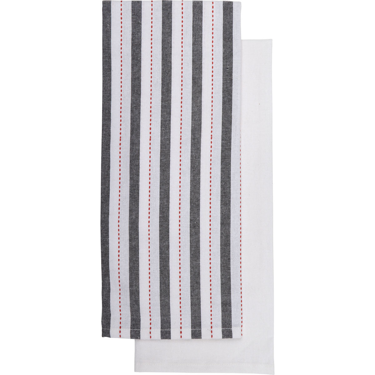 Set 2 prosoape bucătărie Charlize 50x70cm bumbac - Negru