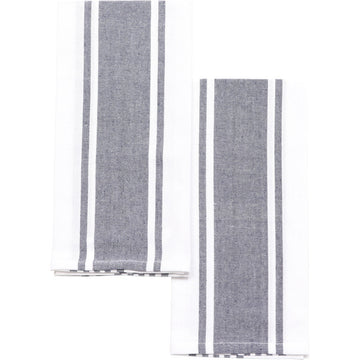 Set 2 prosoape bucătărie Lena 50x70cm bumbac/poliester - Albastru