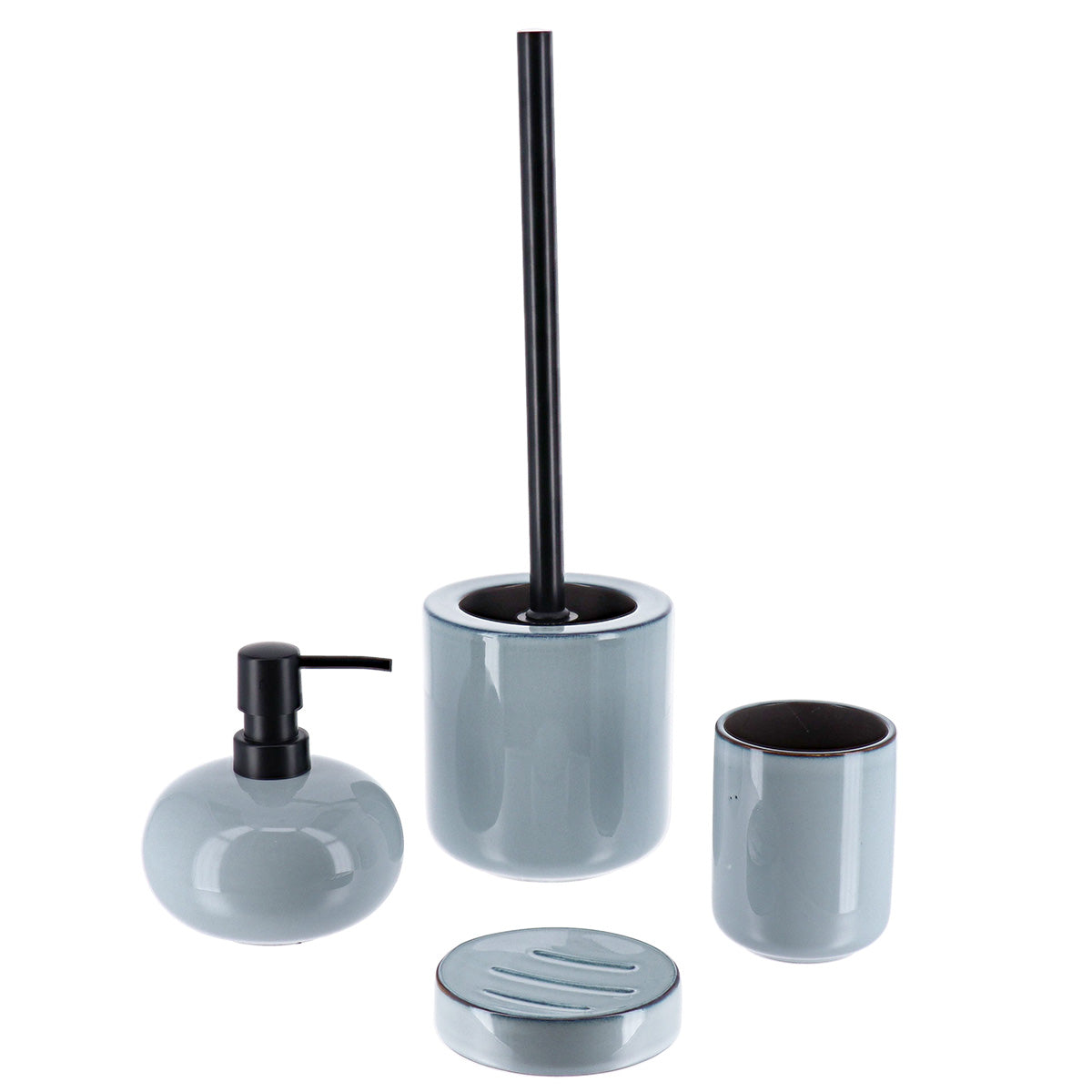 Dozator de Săpun din Gresie 400 ml - Albastru