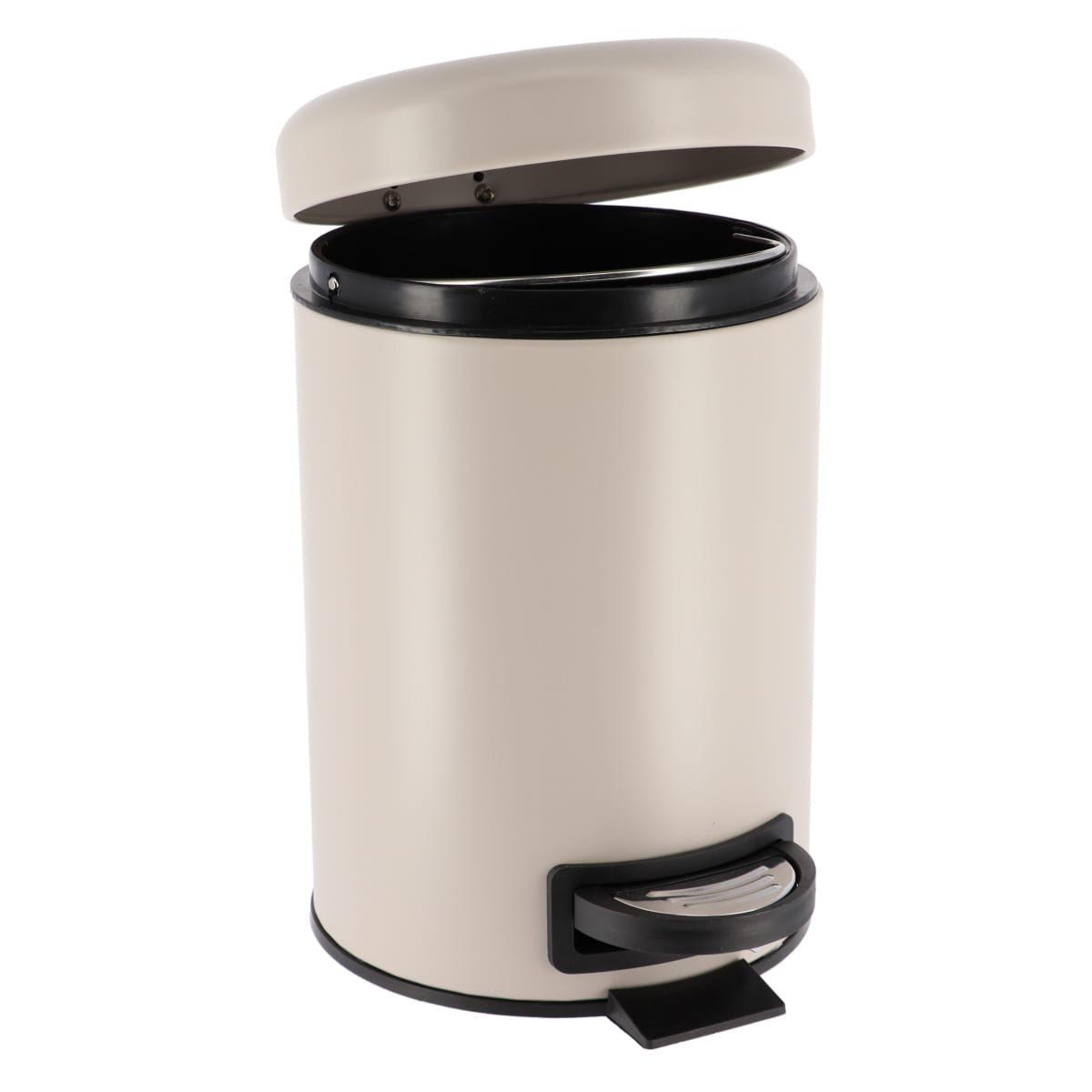 Coș De Gunoi Metalic Cu Închidere Lentă 3L - Taupe Mat