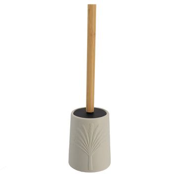 Perie De Toaleta Decor Frunza - Gri