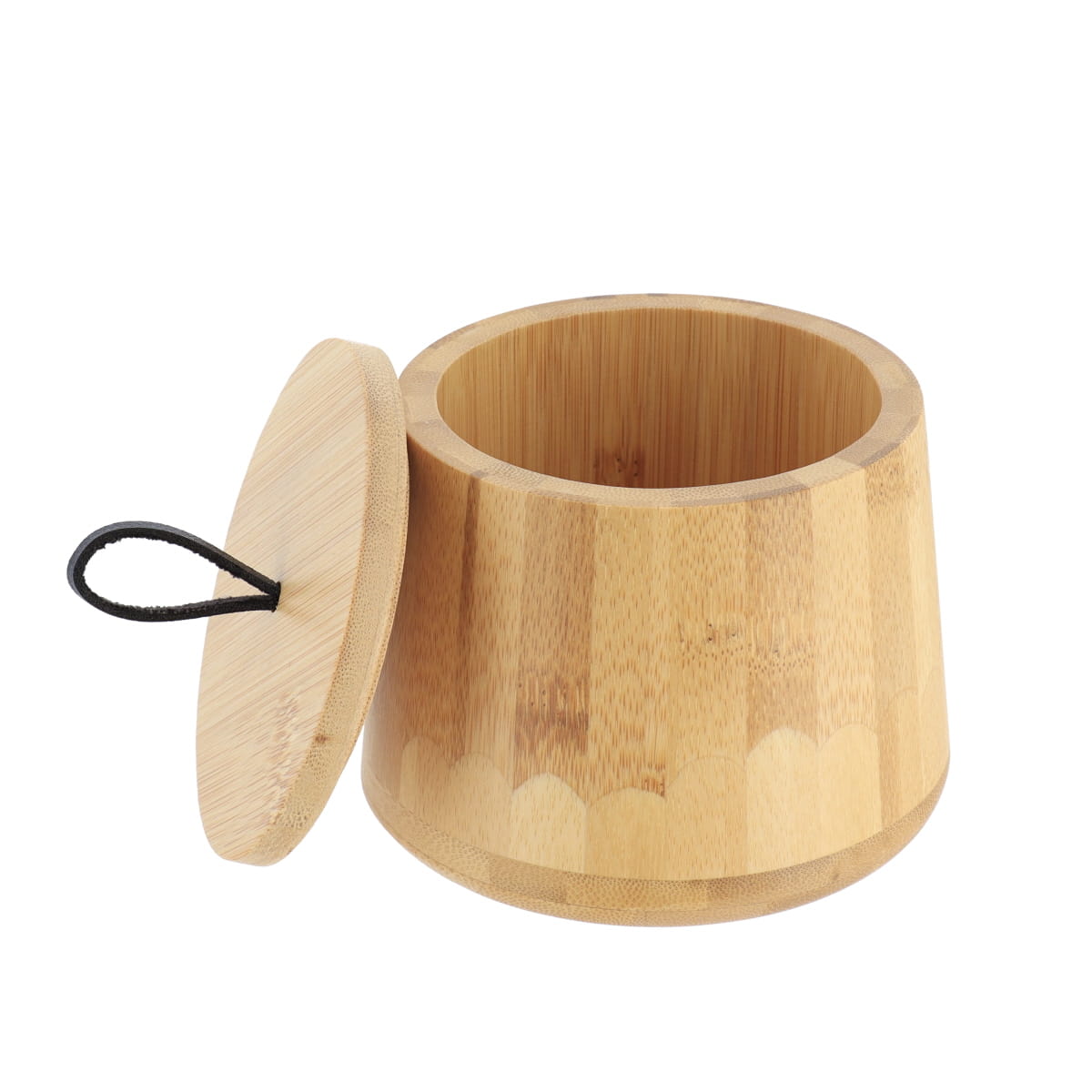 Cutie Rotundă pentru Bețișoare - Bambus