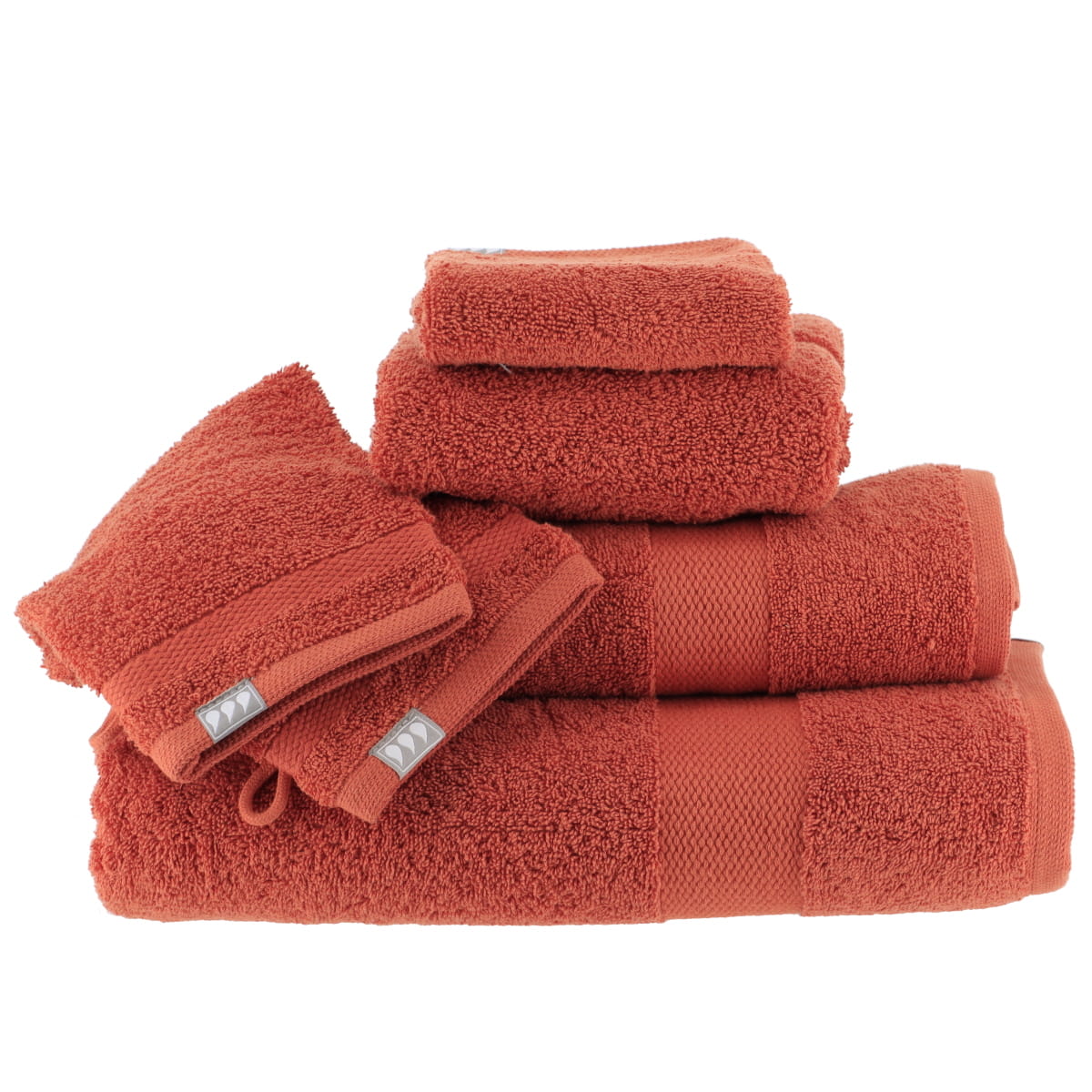 Prosop 30x50 cm 100% Bumbac - Terracotta