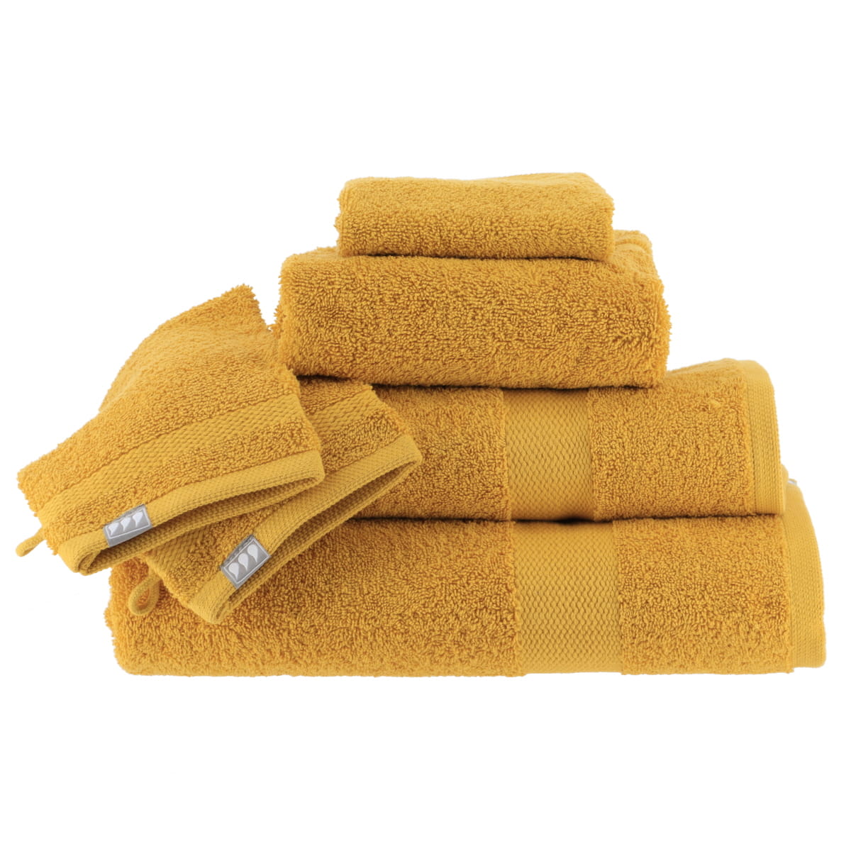Prosop 50x90 cm 100% Bumbac - Mustard