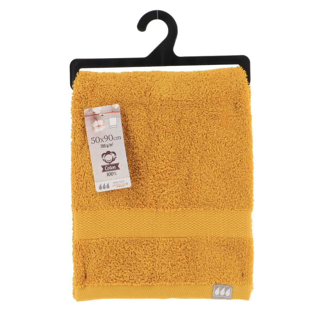 Prosop 50x90 cm 100% Bumbac - Mustard
