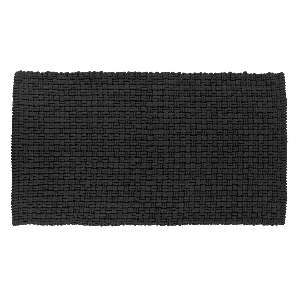 Covoraș Bogota Microfibră/Bumbac 45x90 CM - Negru