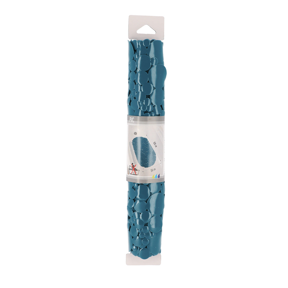 Covoraș de Baie din PVC 69x36 cm cu Bule - Verde