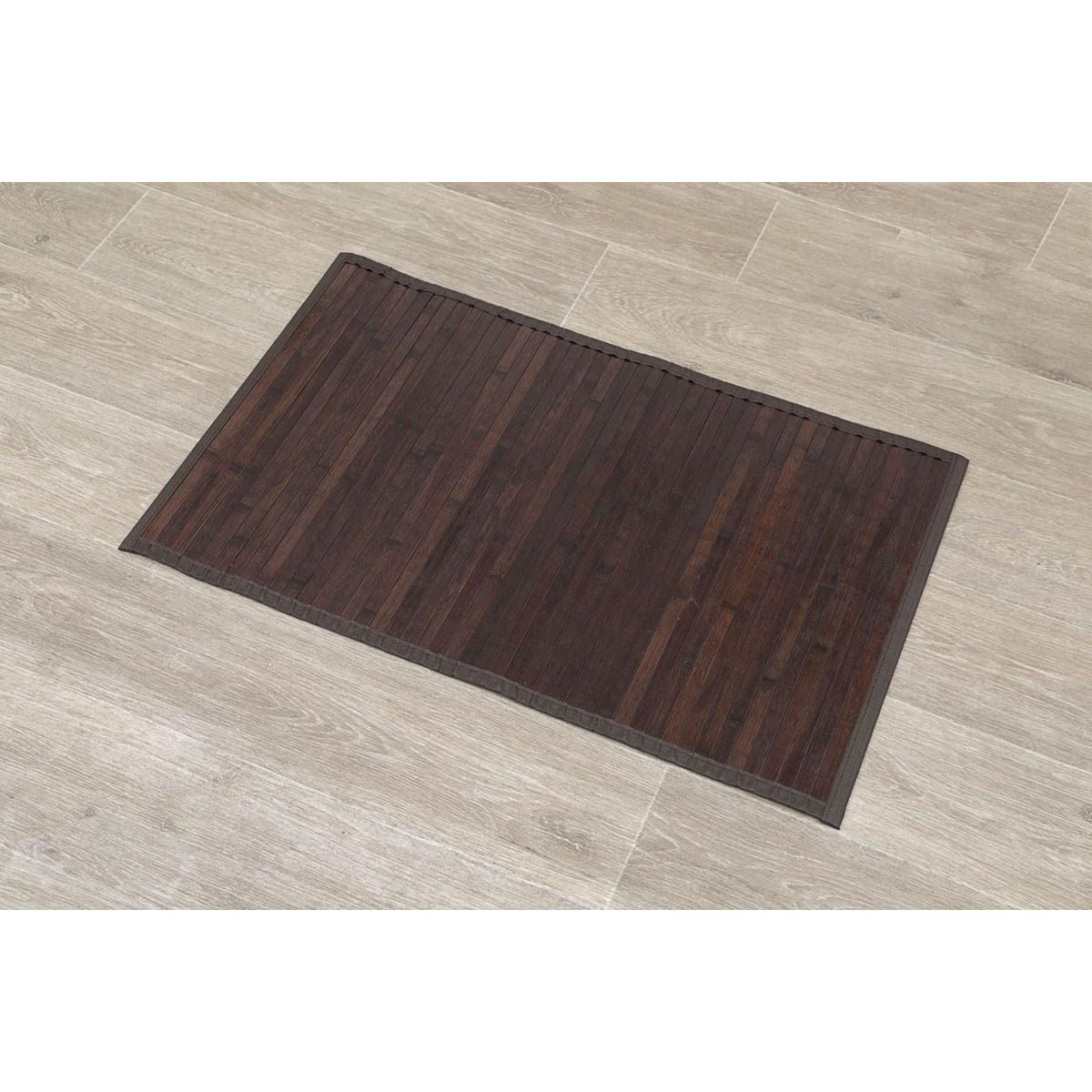 Covoraș din Bambus 50x80 cm – Natural Închis