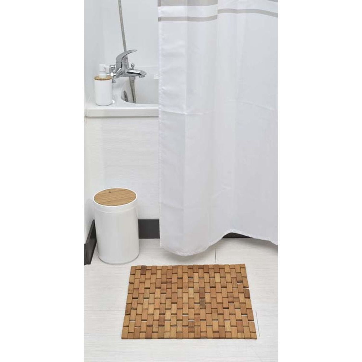 Placă din Bambus Antiderapant 45x100 CM - Bambus