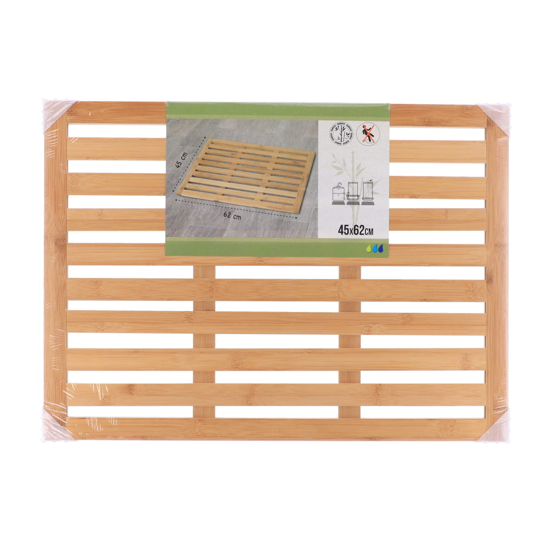 Placă Antiderapantă din Bambus 62x45 CM - Bambus