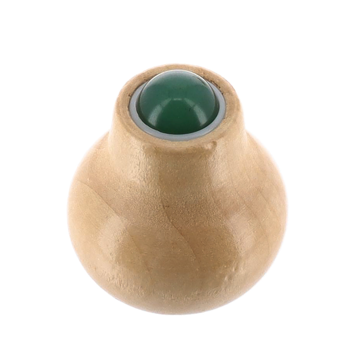 Roler de Masaj pentru Față din Jade/Lemn - Natural