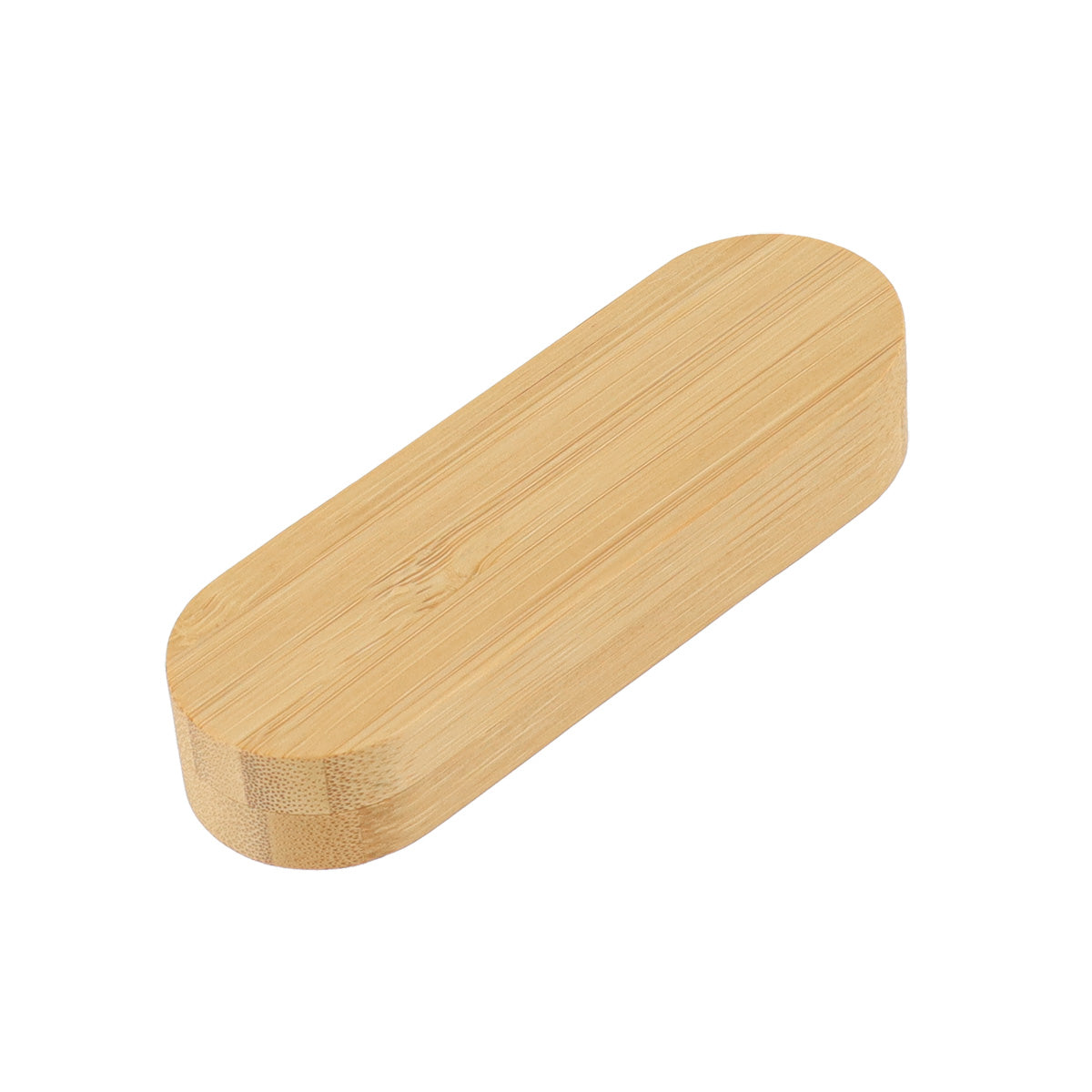Set de 2 Bețe Reutilizabile din Silicon cu Husă - Bambus