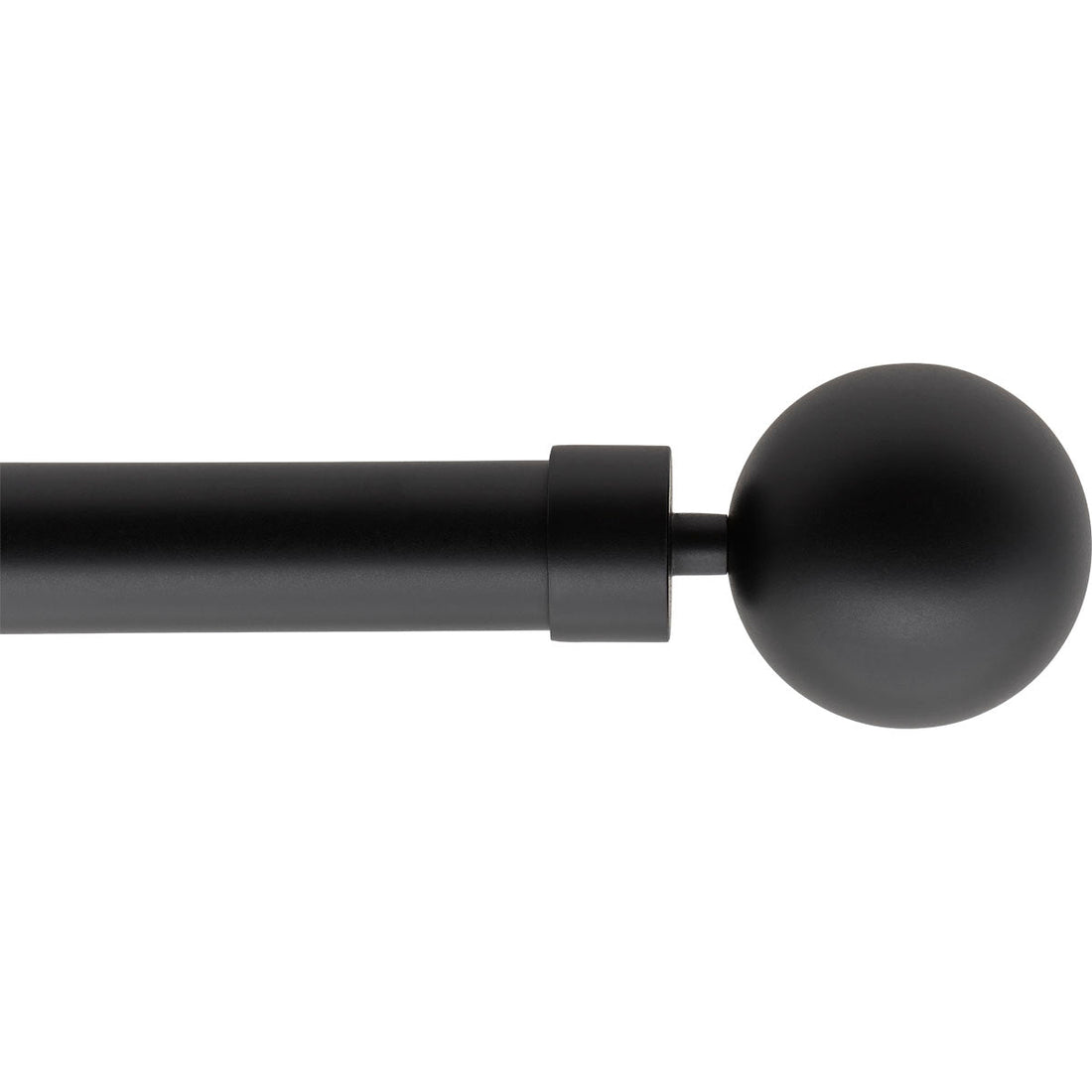 Galerie Extensibilă 210-380 CM Gaia - Negru Mat