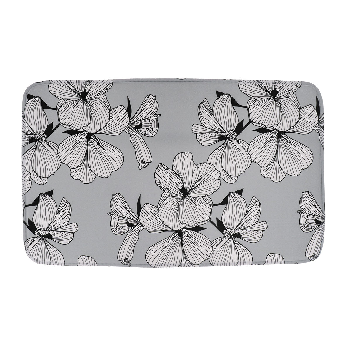 Covoraș Microfibră 45x75 Cm - Grey Ecrin