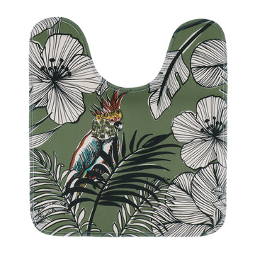 Covoraș Toaletă Microfibră 45x75 Cm - Khaki Jungle Fever