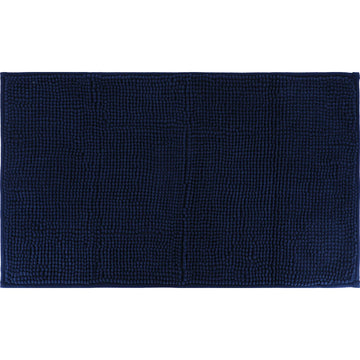Covoraș Baie Microfibră 45x75 CM - Albastru Închis | Confort și Stil
