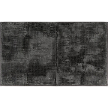 Covoraș Baie Microfibră 45x75 CM - Gri/Negru | Contrast Elegant