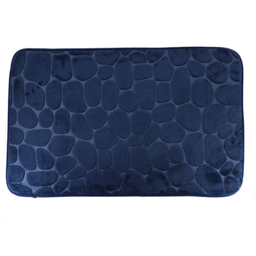 Covoraș Microfibră cu Spumă de Memorie 50x80 CM - Navy Blue
