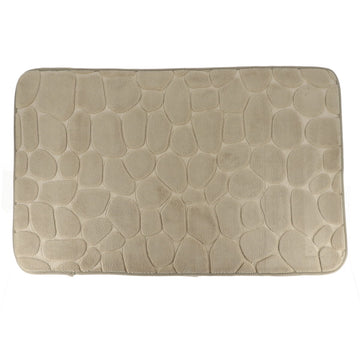 Covoraș Microfibră cu Spumă de Memorie 50x80 cm - Taupe