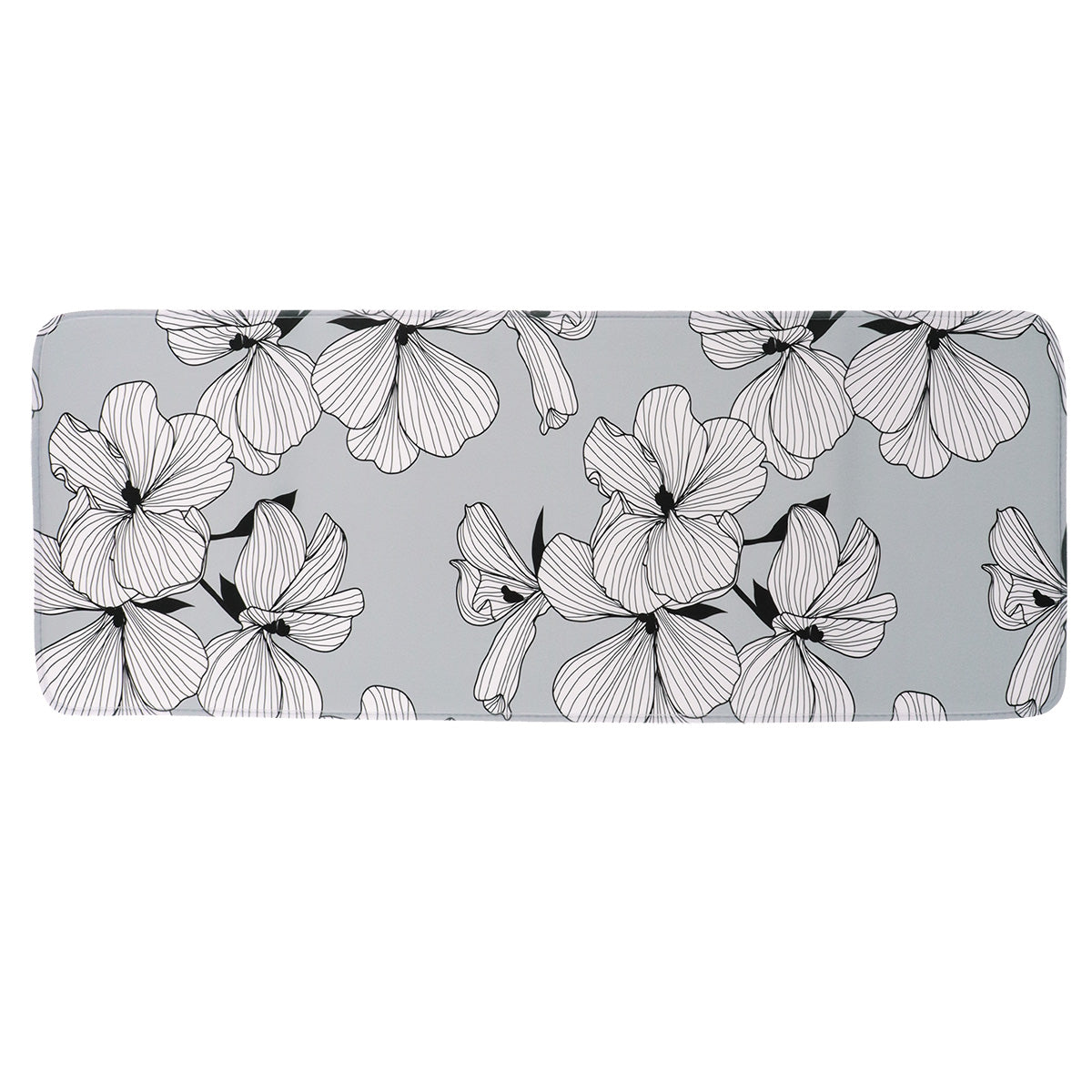 Covoraș Microfibră 45x120 Cm - Grey Ecrin