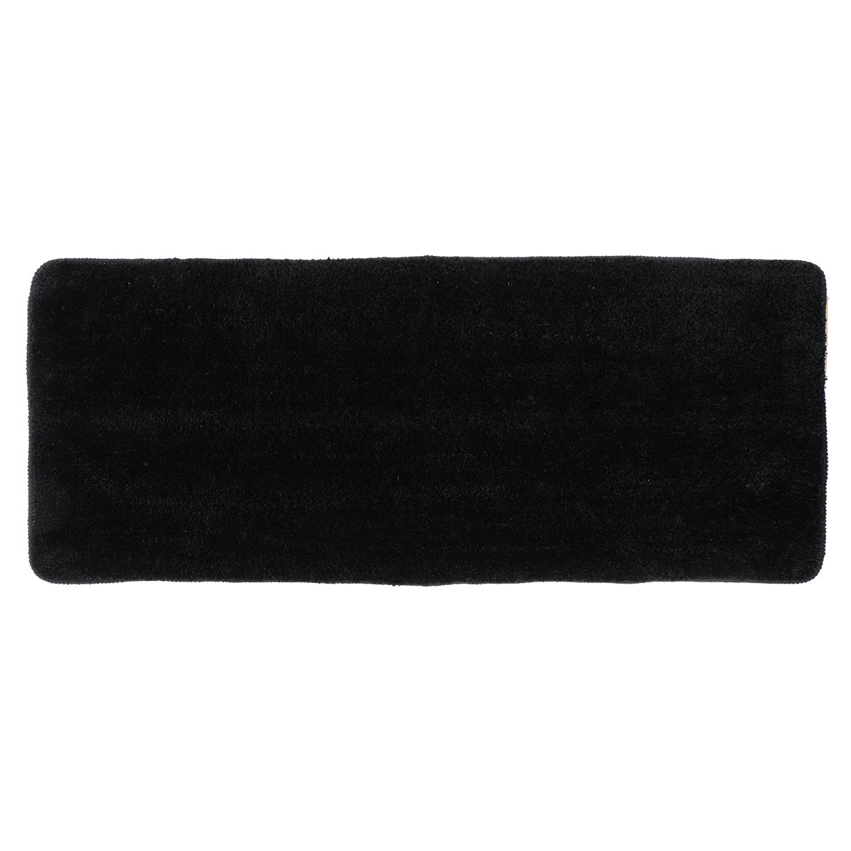 Covoraș Baie Microfibră Pentru Lavoar Dublu 50x120 CM cu Fund de Latex - Negru