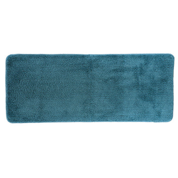 Covoraș Microfibră 50 x 120 CM cu Suport din Latex - Peacock Blue
