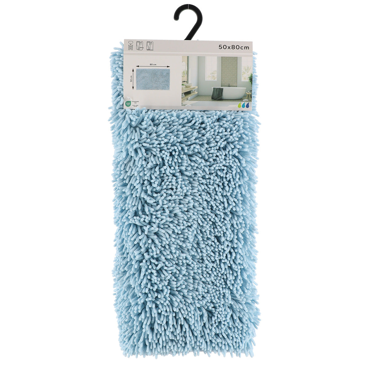 Covor Microfibră 50x80 CM - Clear Blue