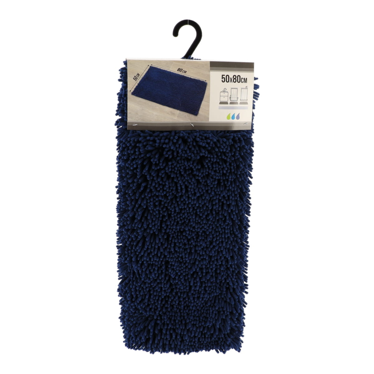 Covor Microfibră 50x80 CM - Navy Blue