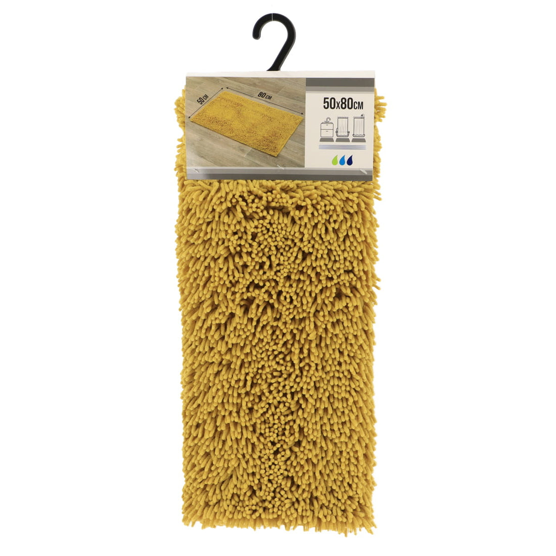 Covor Microfibră 50x80 CM - Mustar