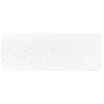 Covoraș Microfibră cu Spumă de Memorie 45x120 CM - Alb
